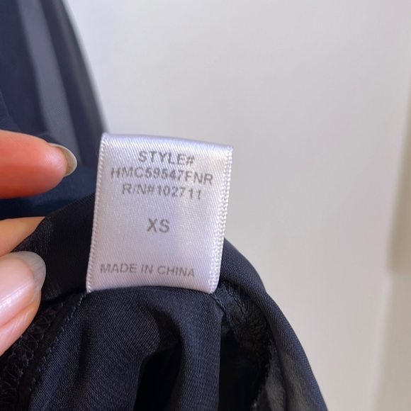 Harlow and Graham pleated sheer button up shirt - Picture 7 of 17